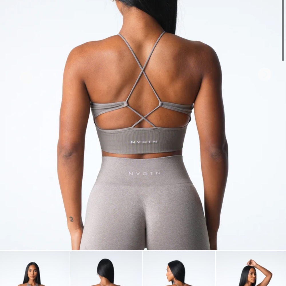 NVGTN Taupe Embrace Seamless Bra